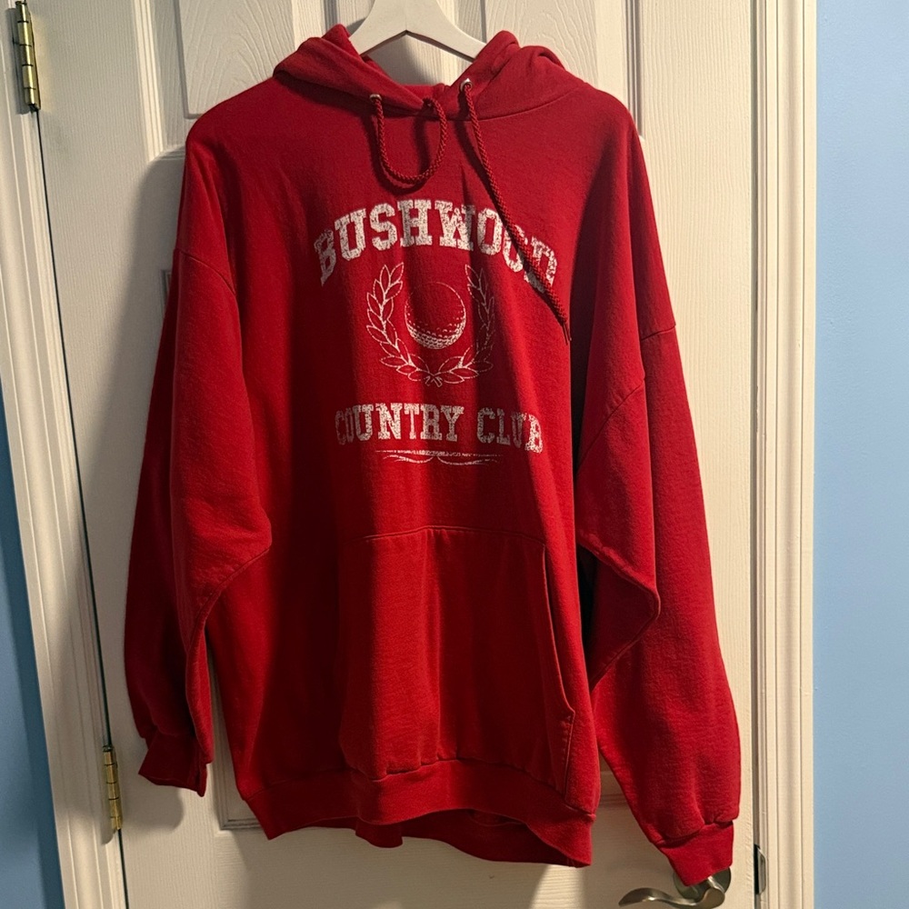 Port and Company Red Country Club Hoodie